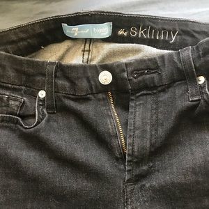 7 for all mankind skinny b(air) denim, 28
